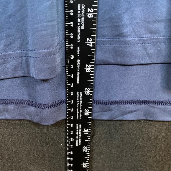 Peter Millar Mens Shirt Navy Short Sleeve Summer Crown Polo Stretch Medium - Picture 9 of 12